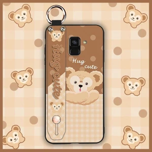 Telefon Kılıfı Samsung Galaxy A8 Plus 2018 Bileklikli Karikatür Telefon Kılıfı (Yurt Dışından)