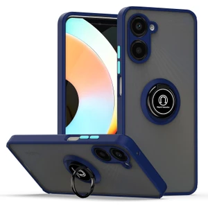 Oppo Realme 11 Pro Halka Tutuculu Darbeye Dayanıklı Telefon Kılıfı (Yurt Dışından)