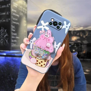 Telefon Kılıfı Xiaomi Poco X3 Nfc/X3 Pro/X3 Dönen Standlı Parıltılı Telefon Kılıfı (Yurt Dışından)
