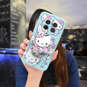 Telefon Kılıfı Huawei Mate 50 Pro Dönen Standlı Parıltılı Telefon Kılıfı (Yurt Dışından)