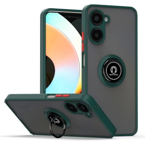 Oppo Realme 11 Pro Halka Tutuculu Darbeye Dayanıklı Telefon Kılıfı (Yurt Dışından)