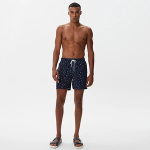 Nautıca Erkek Lacivert Baskılı Mayo Şort T35503T.4NV