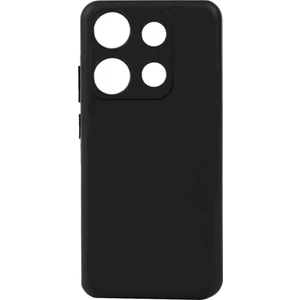 Case 4U Tecno Spark Go 2023 Kılıf Kamera Korumalı Mat Renkli Yumuşak Kalın Sağlam Silikon Kılıf Biye Siyah