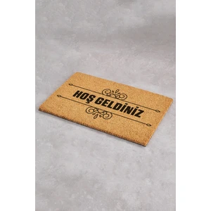 Desenli Hoş Geldiniz Kapı Paspası