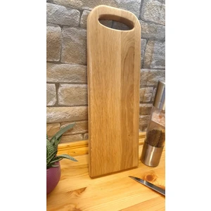 F&S WoodArt Ahşap Meşe Saplı Kesme Sunum Mutfak Tahtası
