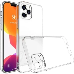 Iphone 15 Pro Max Kılıf Silikon Kamera Lens Korumalı Şeffaf