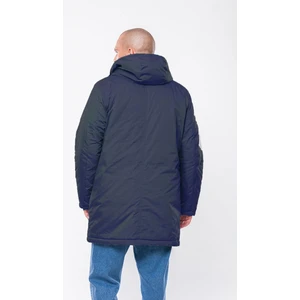 K235 Erkek Lacivert Kapşonlu Parka