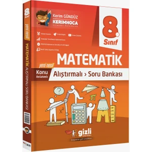 Gizli Yayınları 8. Sınıf LGS Matematik Konu Anlatımlı Alıştırmalı Soru Bankası