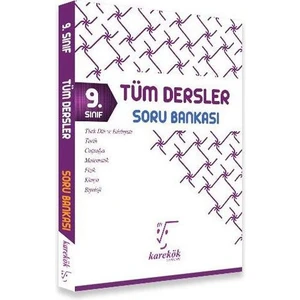 Karekök Yayıncılık 9. Sınıf Tüm Dersler Soru Bankası