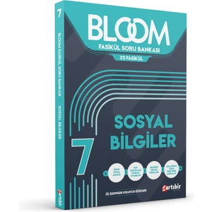 Artıbir Yayınları 7. Sınıf Sosyal Bilgiler Bloom 32 Fasikül Soru Bankası (Kolaydan Zora Yeni Nesil Sorular)