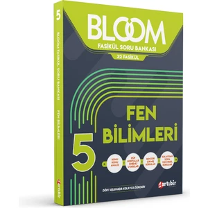 Artıbir Yayınları 5. Sınıf Fen Bilimleri Bloom 32 Fasikül Soru Bankası (2025)