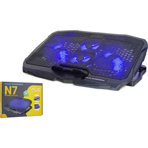 HD2008 Notebook Soğutucu Ledli 4 Fanlı Yükseklik Kademeli