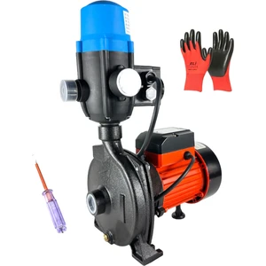 Bull Head 36 M Dik Basar 1.5 Hp - 1 Kw Bakır Sargı CPM-158 Paket Hidrofor Elektrikli Santrifüj Su Pompası