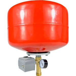 Profesyonel 24 Litre Küre Tank Hidrofor Genleşme Tankı Manometre - Beşyol - Basınç Şalteri