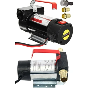 220 V Elektrikli Kendinden Emişli Taşınabili Yakıt Sıvı Süt Yağ Aktarma Mazot Pompası Paslanmaz 220V