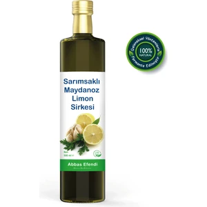Abbas Efendi Sarımsaklı Maydanoz Limon Sirkesi 500 ml