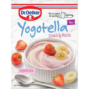 Dr. Oetker Dr.oetker Yogotella Çilekli & Muzlu 68 G  (  5  Adet  )