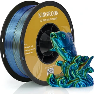 Tripple Color PLA Silk Filament - Üçlü Renk Kırmızı Mavi Sarı - 1.75 - 1kg