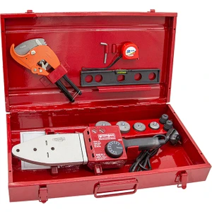 GRKM09-SET 750W Profesyonel Plastik Boru Kaynak Makinesi Setli
