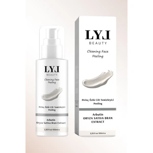 LYL Beauty Yüz ve Vücut Peeling Jeli 100 ml Pirinç Özlü Derinlemesine Temizlik Unisex