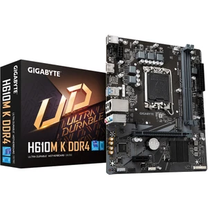 Gıgabyte H610M K Rev.1.0 2xddr4 M.2 HDMI 12-13.nesil LGA1700 Soket, Anakart