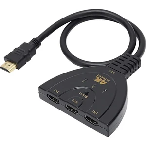 Hs3 HDMI 4K 3 Port Switch Hdmı Splitter