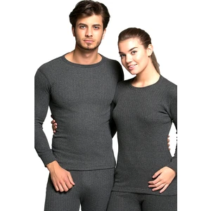 Soft  Uzun Kol Fanila Antrasit