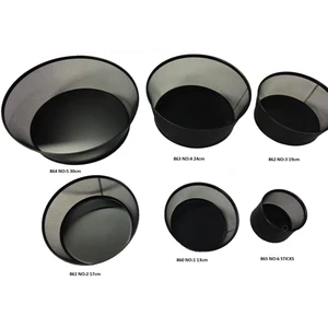 Ekmek Ve Meyve Sepeti Siyah 30 cm