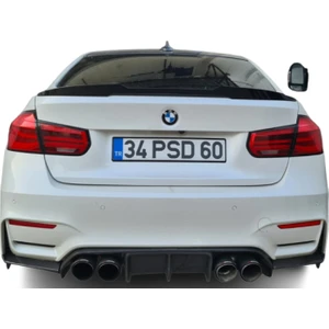 Paşa Tuning Bmw 3 Serisi F30-F80 M4 Style Spoiler (Plastik) (2012-2018)