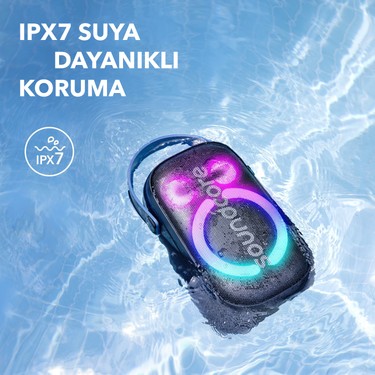 希少　Anker Soundcore Rave Neo 2 Anker Rave Neo 2 80W Kablosuz Bluetooth Hoparlör - IPX7 - 18 Fiyatı
