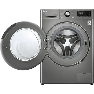 LG F4V3VYWKPE.APTPLTK B Enerji Sınıfı 9kg 1400 Devir Buharlı Çamaşır Makinesi