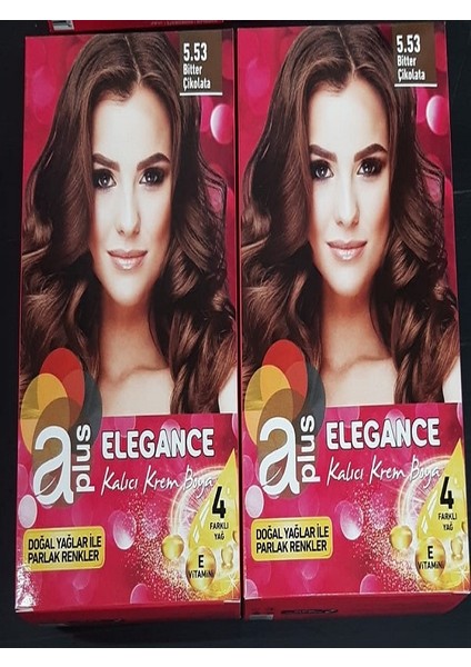 Saç Boyası Elegance 2 Li Paket Bitter Çikolata