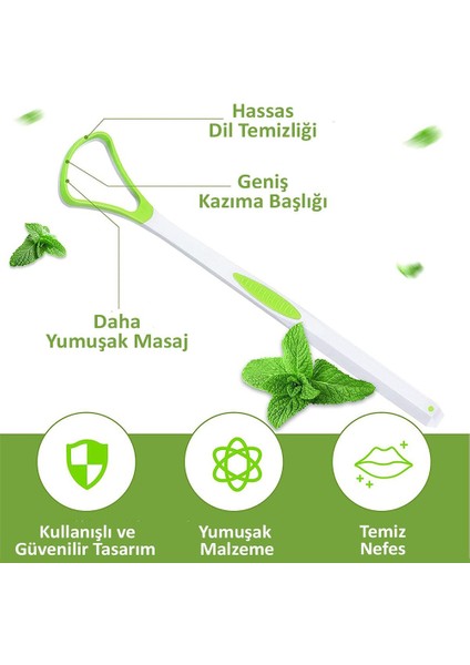 Plastik Hijyenik Dil Temizleyici Alet Renk Ağız Bakım Fırçası 1 Adet Dil Dil Sıyırma Hijyenik 1 Adet indirimleri