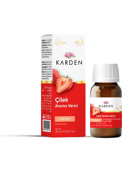 Çilek Aroma Verici 20 ml