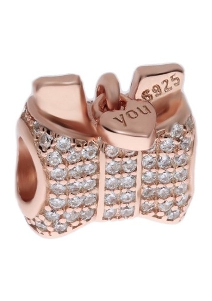 Bayan Hediye Paketi Model Gümüş Charm