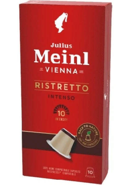 Julius Meinl Ristretto Intenso Nespresso Uyumlu Kapsül Kahve 10 Adet