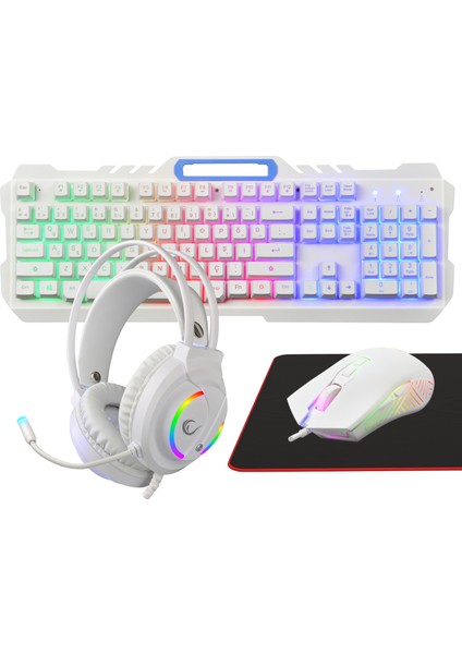 Fitment Gaming Set (Klavye Mouse Kulaklık Mousepad)