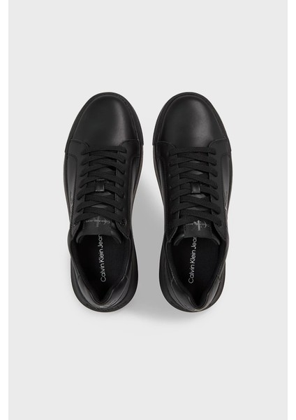 Deri Logolu Sneaker Ayakkabı YM0YM006810GT Erkek Ayakkabı YM0YM00681 0gt