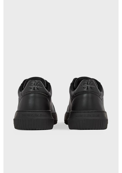 Deri Logolu Sneaker Ayakkabı YM0YM006810GT Erkek Ayakkabı YM0YM00681 0gt