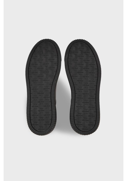 Deri Logolu Sneaker Ayakkabı YM0YM006810GT Erkek Ayakkabı YM0YM00681 0gt