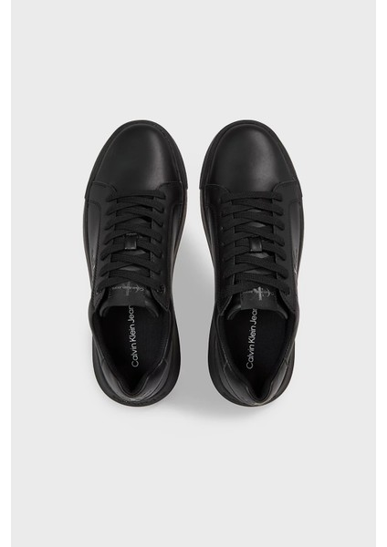 Calvin Klein  Deri Logolu Sneaker Ayakkabı YM0YM006810GT Erkek Ayakkabı YM0YM00681 0gt