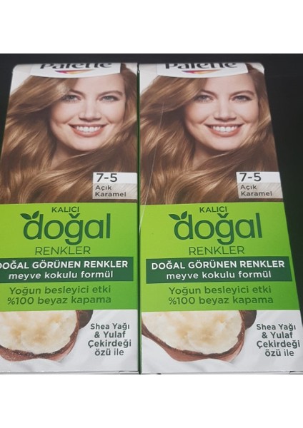 Saç Boyası 2 Li Paket Açık Karamel