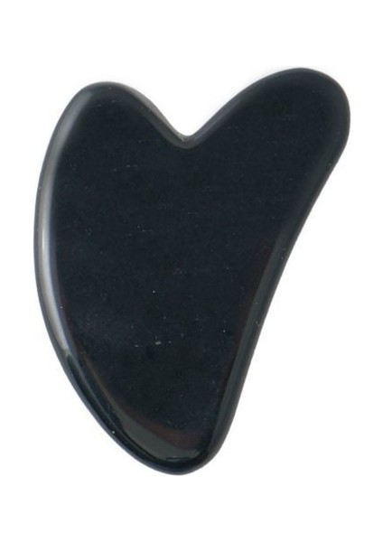 Obsidyen Gua Sha - Kalp