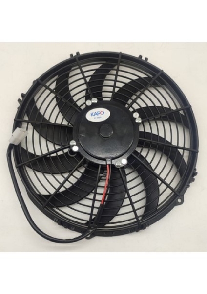 Fan Motoru 12 Inç 12V Emiş S Kanat 120WATT