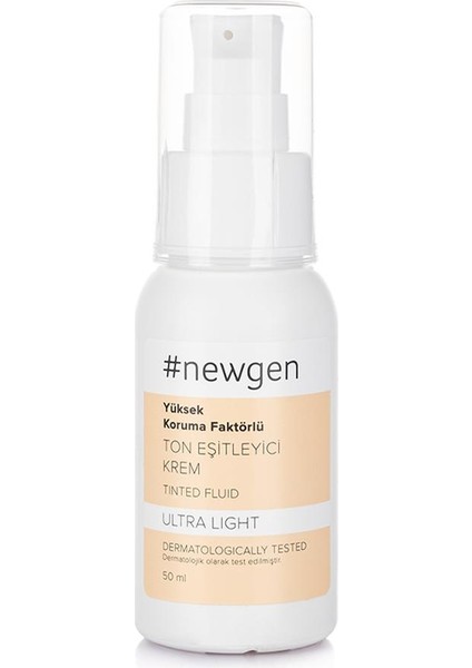 Ton Eşitleyici Krem SPF50 Canlandırıcı Etki 50 ml Tüm Cilt Tiplerine Uygun Dermatolojik Onaylı modelleri