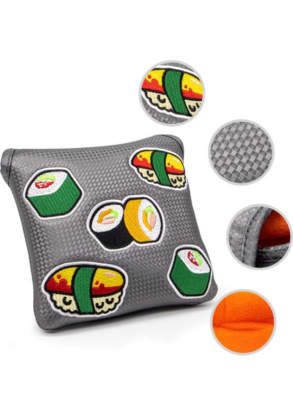 Erkekler Kadınlar Gri Için Golf Mallet Atıcı Ğı Kare (Yurt Dışından) fiyatları