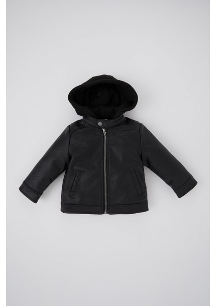 Erkek Bebek Su İtici Kapüşonlu Mont A2220A523AU