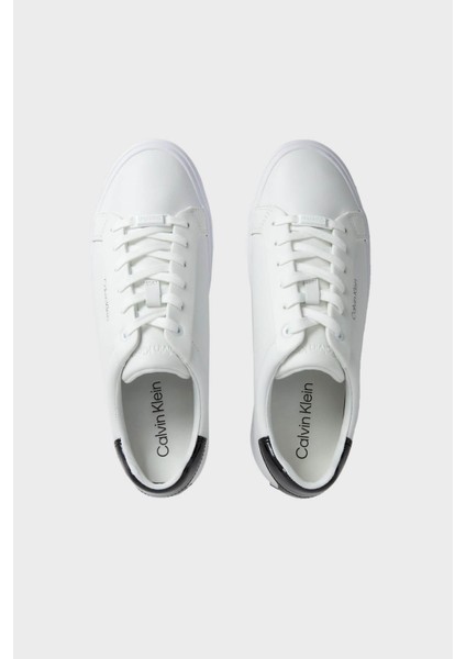 Deri Logolu Sneaker Ayakkabı HW0HW016810K4 Kadın Ayakkabı HW0HW01681 0k4 fırsatları