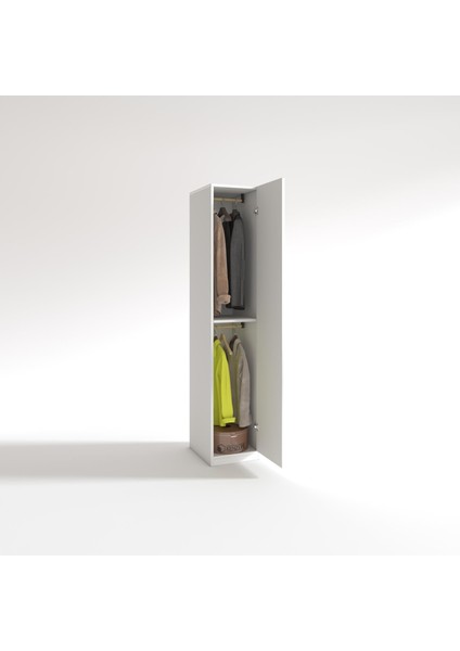 Kenzlife gardırop 1 kapılı öğrenci dolabı tek kapı günebakan byz 180*35*42 byz gardolap dolap ofis