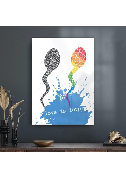 Cam Tablo Perm 70X100 cm